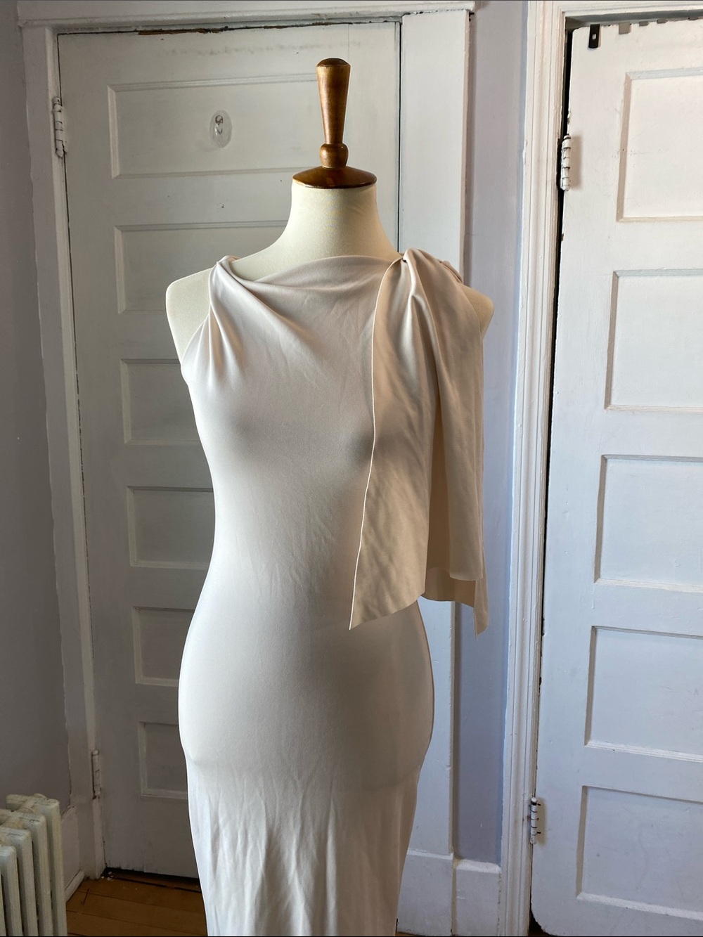 NWT Commense Beloved Knotted Sleeveless Long Dress, XS - Picture 8 of 16